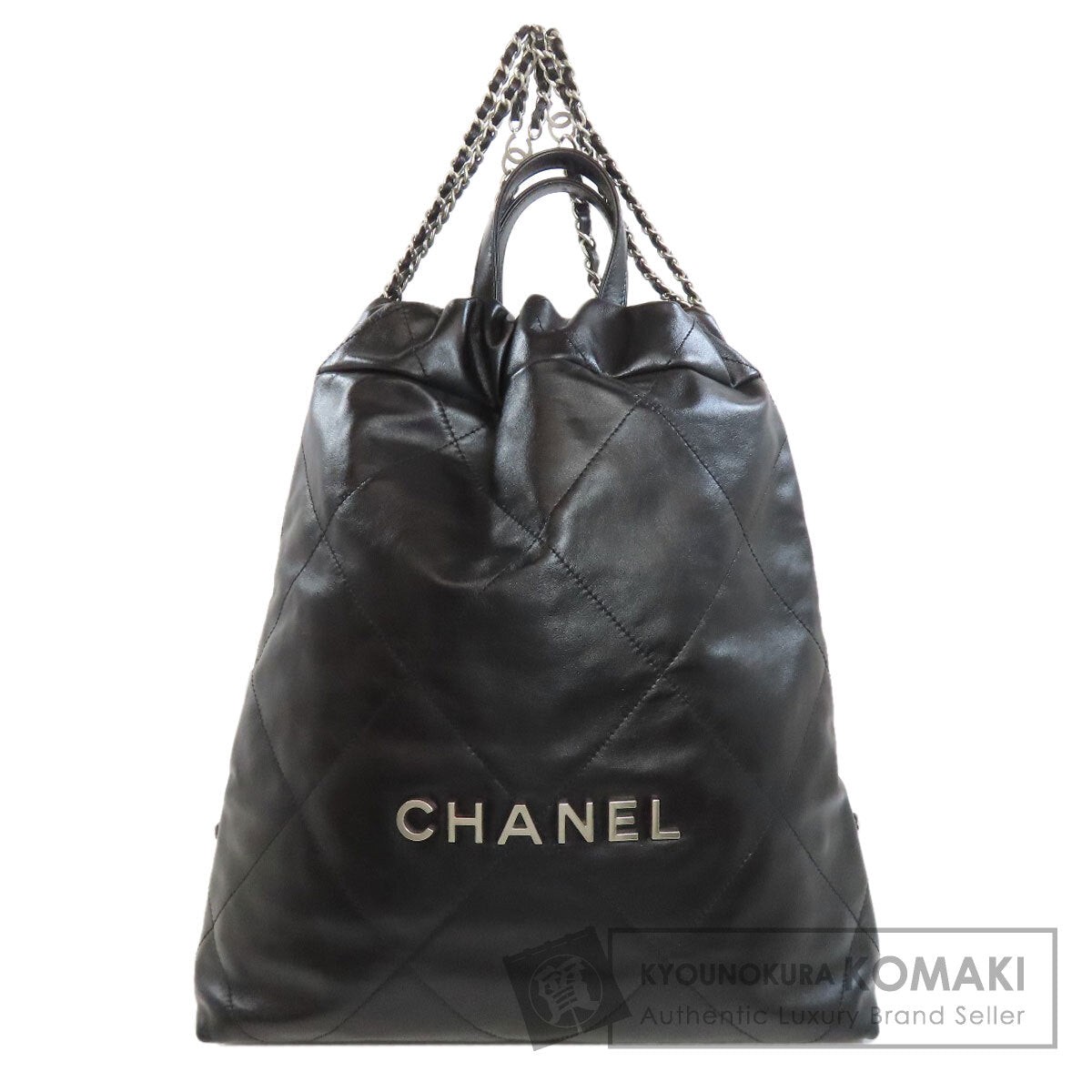 CHANEL Backpack ?? Daypack Chanel 22 Backpack SilverHardware Lambskin Ladies