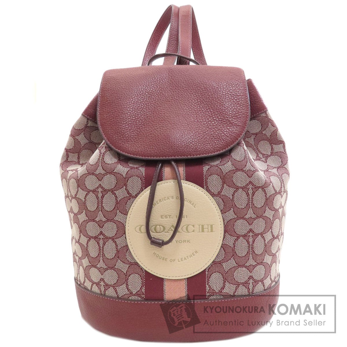 COACH CE601 dempsey signature Backpack Daypack Canvas Ladies [Used]