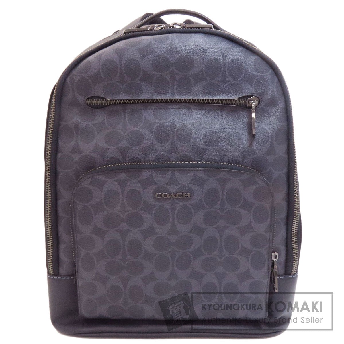 COACH CU548 Ethan Signature Backpack Daypack PVC Ladies [Used]