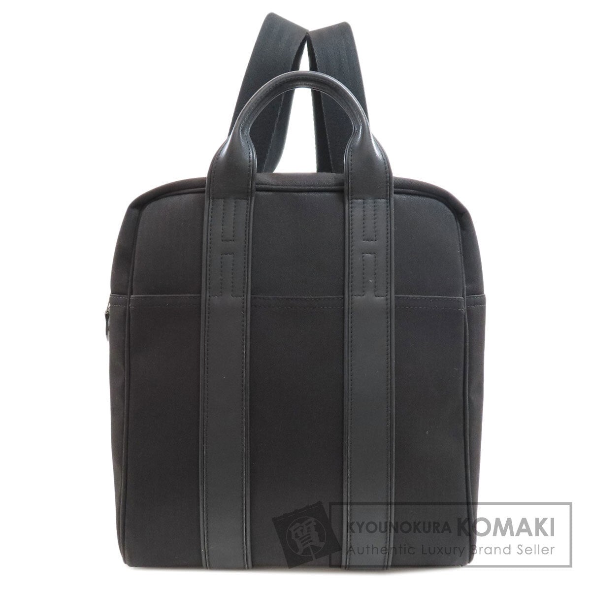HERMES Acapulco SilverHardware Backpack Daypack Towal chevron Ladies [Used]