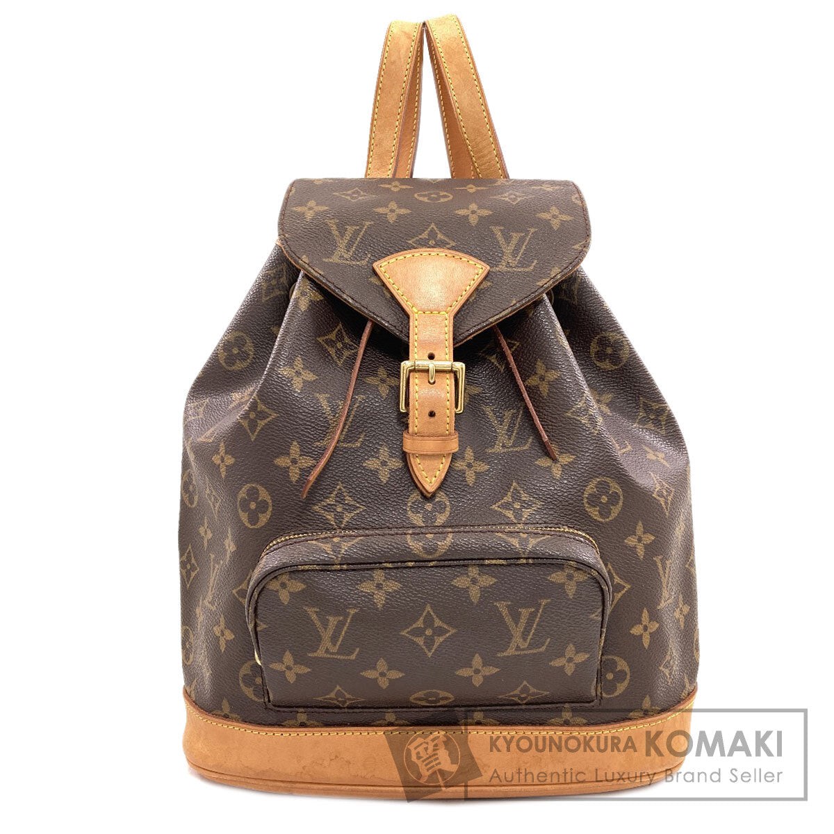 LOUIS VUITTON M51136 MontsourisPM Backpack Daypack Monogram canvas Ladies [Used]