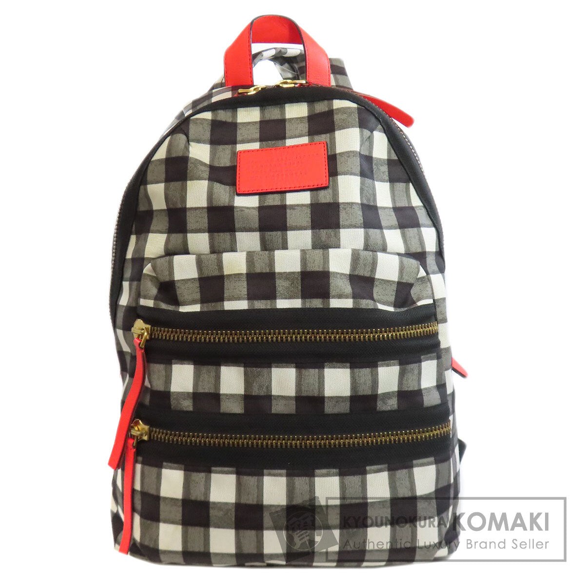 MARC BY MARC JACOBS Backpack Daypack Checkpattern Nylon Ladies