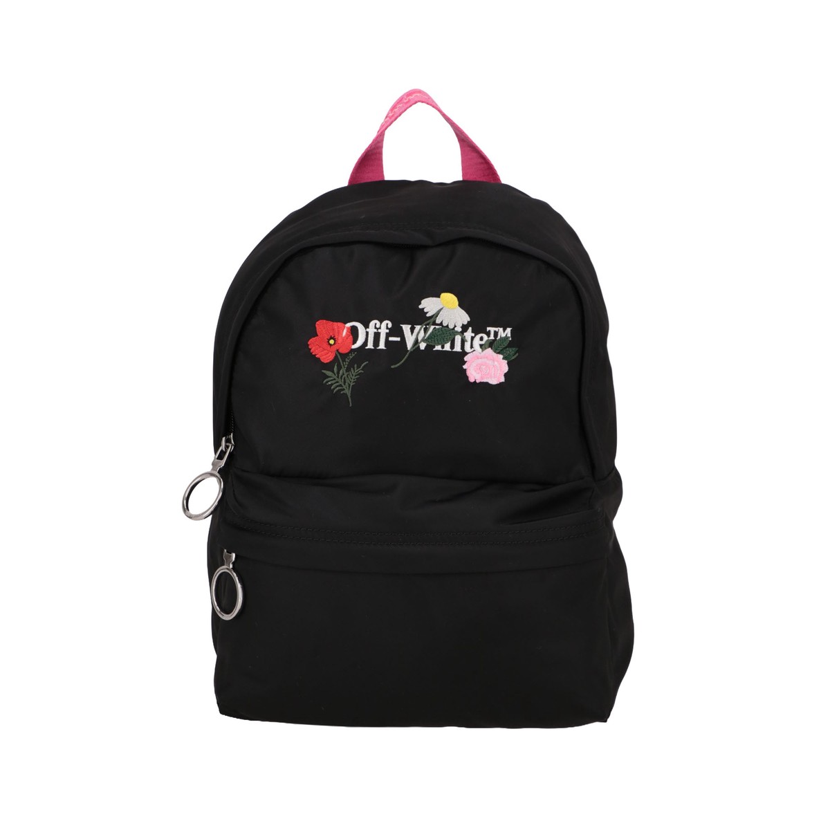 Off White Kids Black Multi Backpack