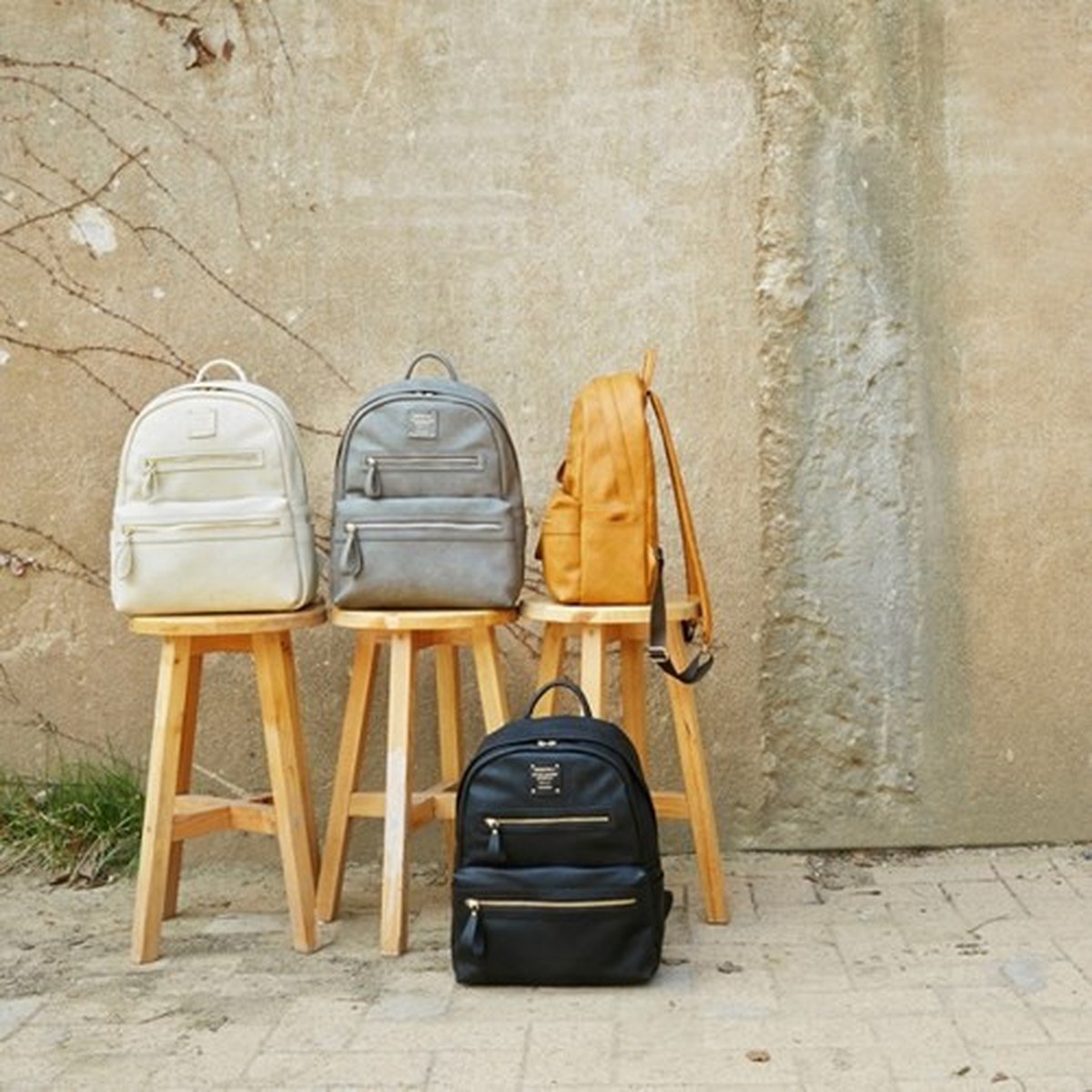 Monopoly Wanna be office leather daily backpack