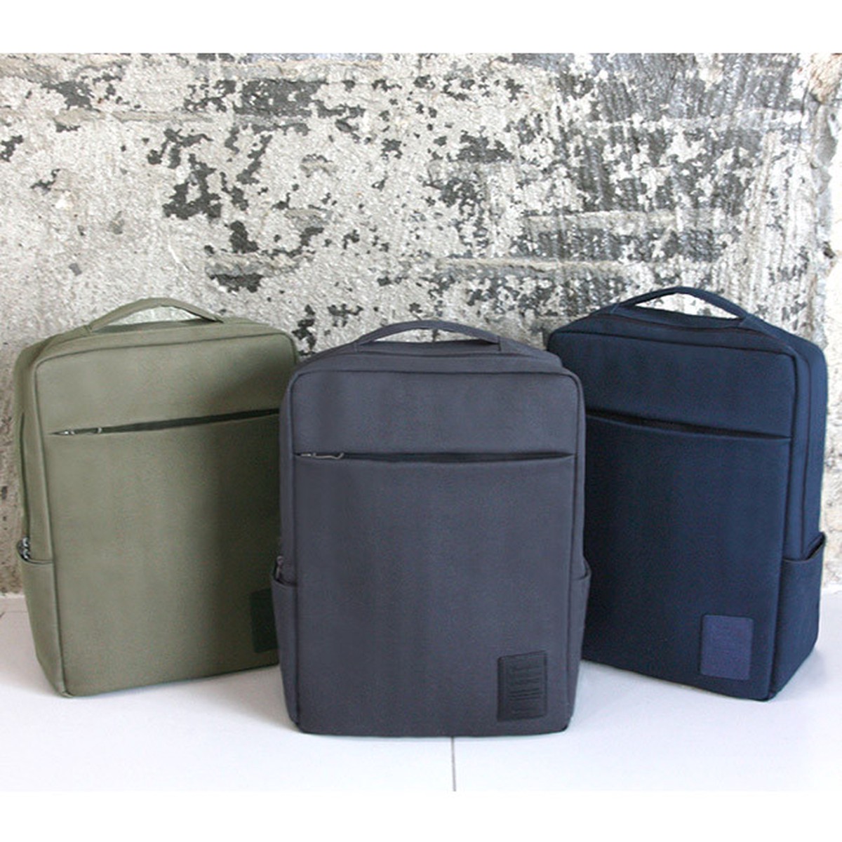 Monopoly Herringbone well organized square backpack