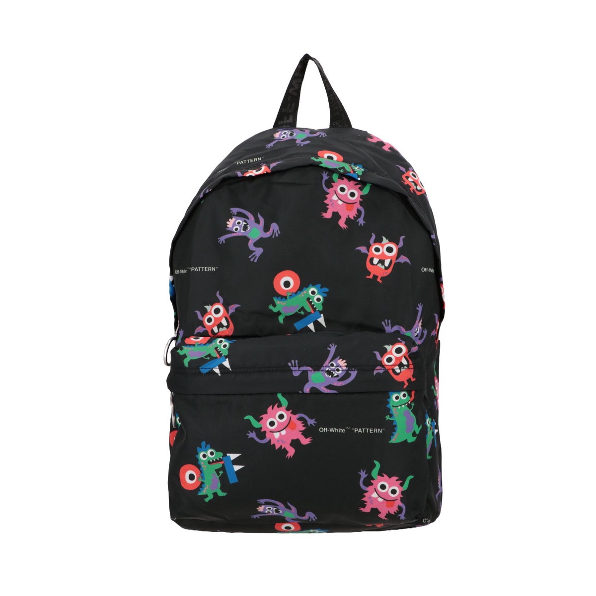 Off White Kids Black Multi Backpack