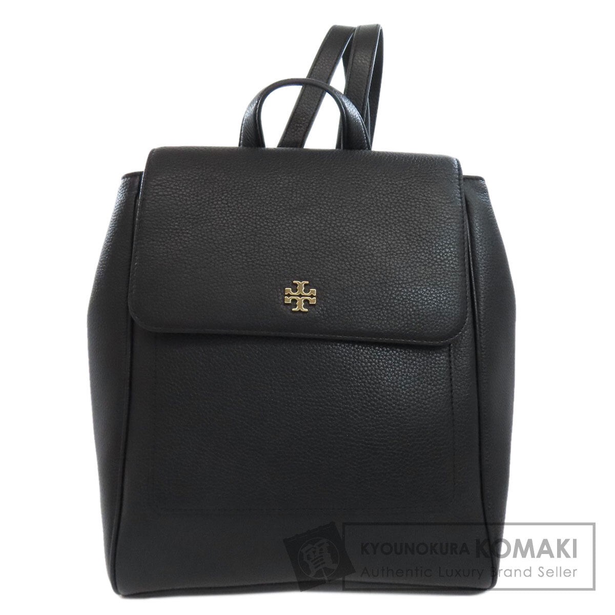 Tory Burch Backpack Daypack logo Leather Ladies
