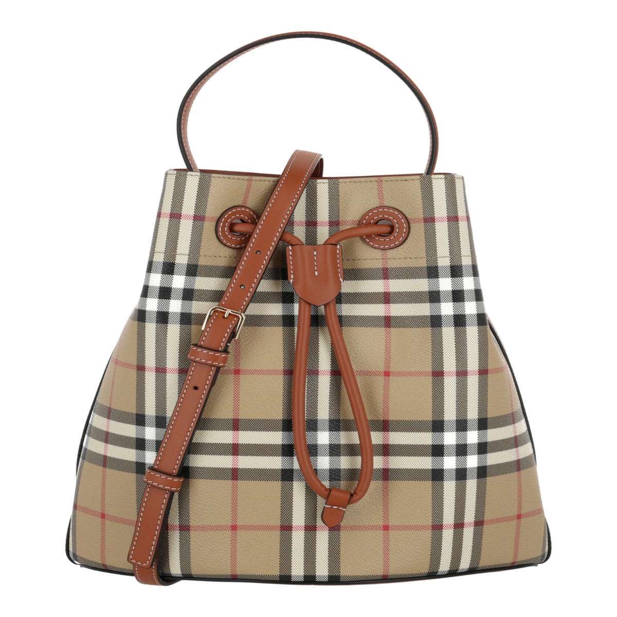 Burberry Womens Small TB Bucket Bag