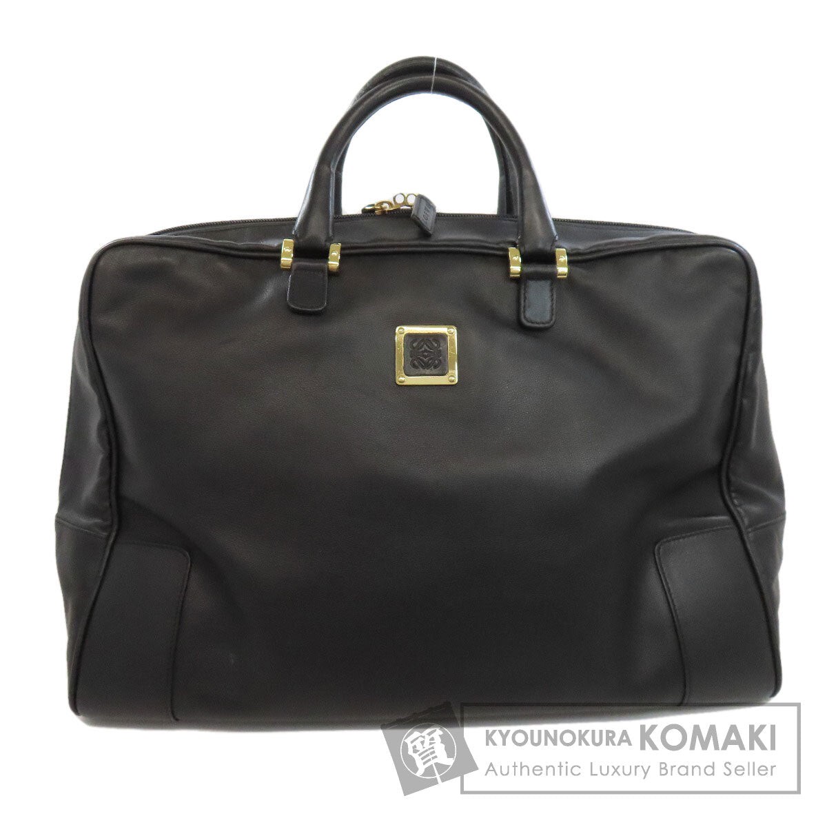 LOEWE Amazona Boston bag Leather Ladies [Used]