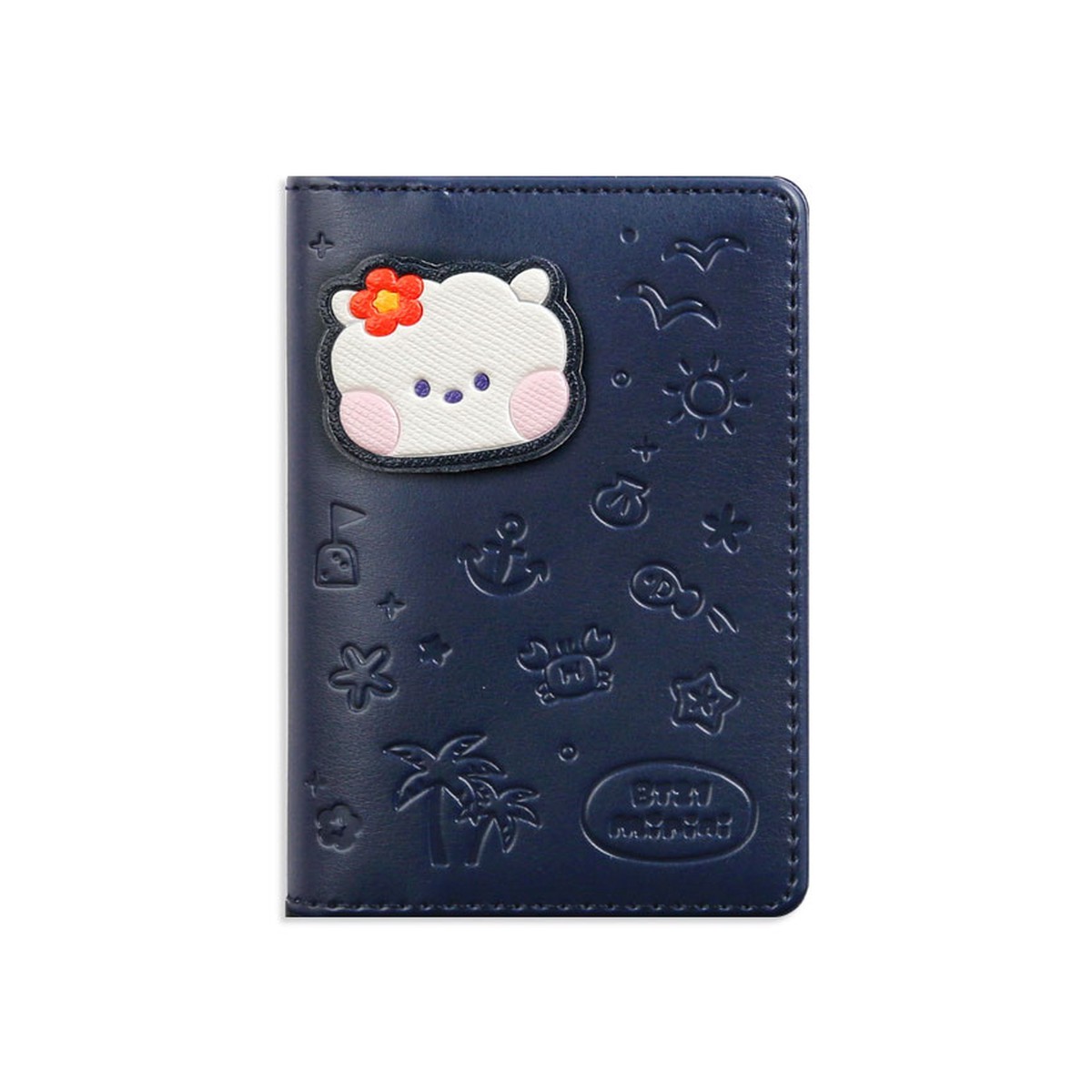 BT21 RJ Leather Patch Card Case Holder
