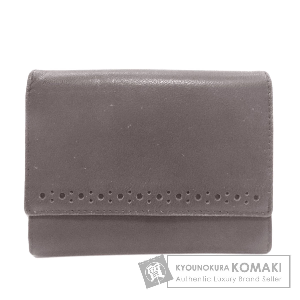 Dunhill logo Card Case Calf mens [Used]