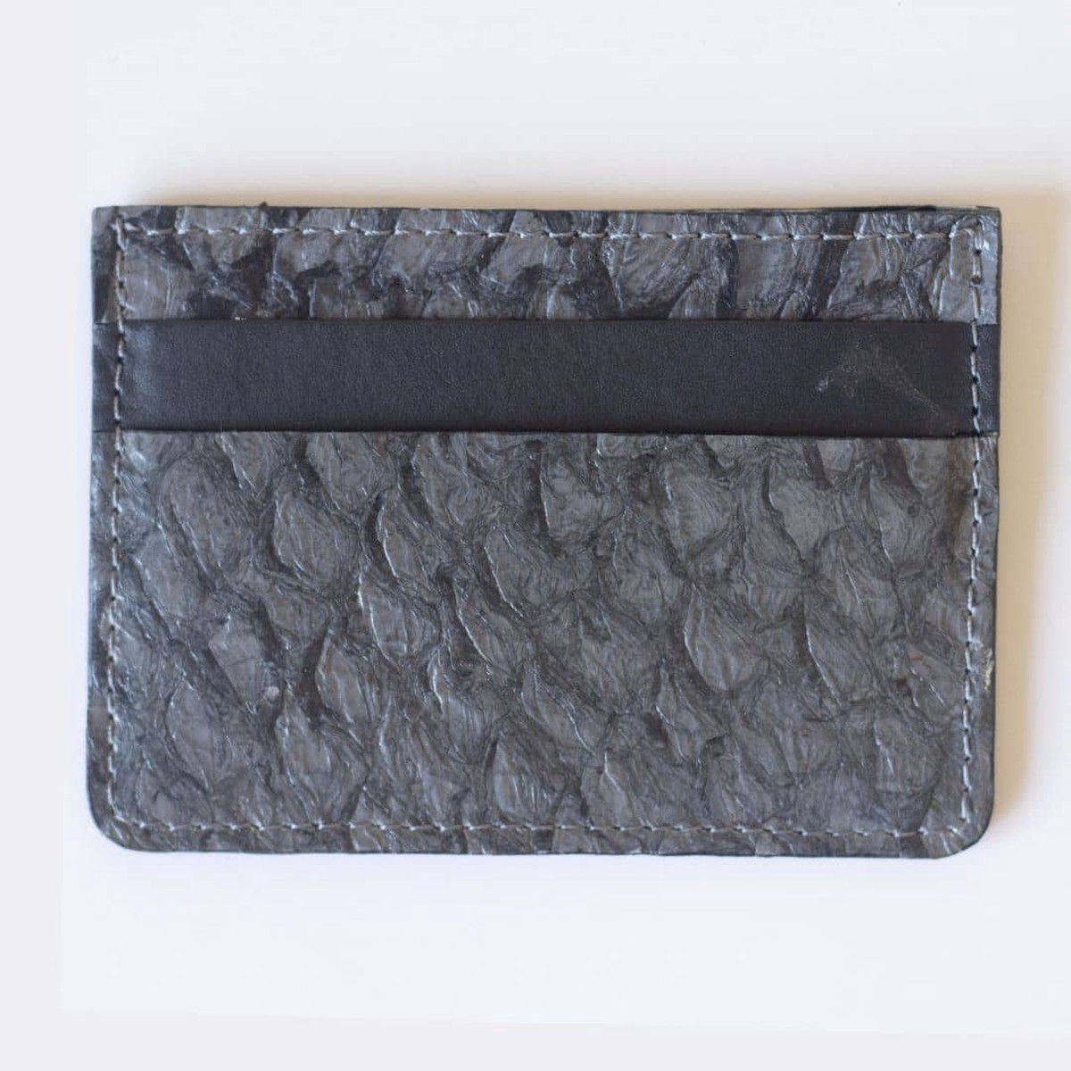 Fish Card Holder Wallet, Unisex Leather Card Case