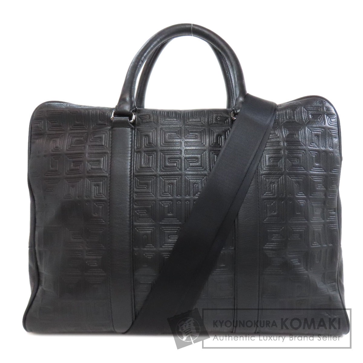 GIVENCHY 4G logo 2WAY Business bag Leather mens [Used]