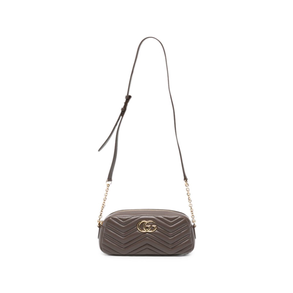 Gucci Women Gg Marmont Small Leather Camera Bag