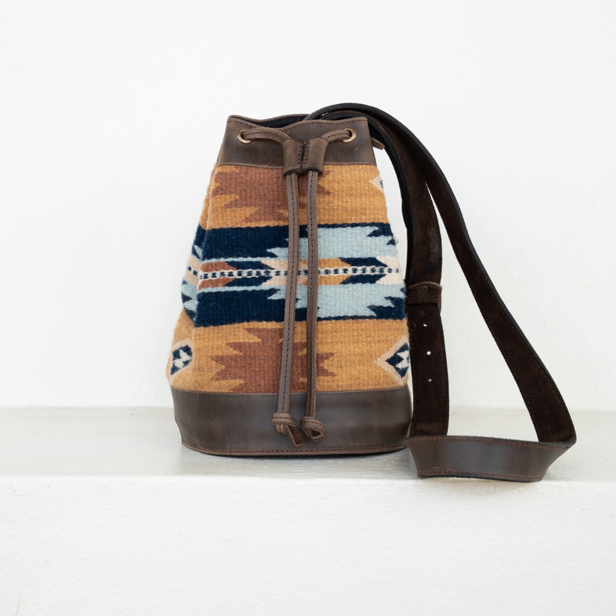 Sundown Cinched Bucket Bag