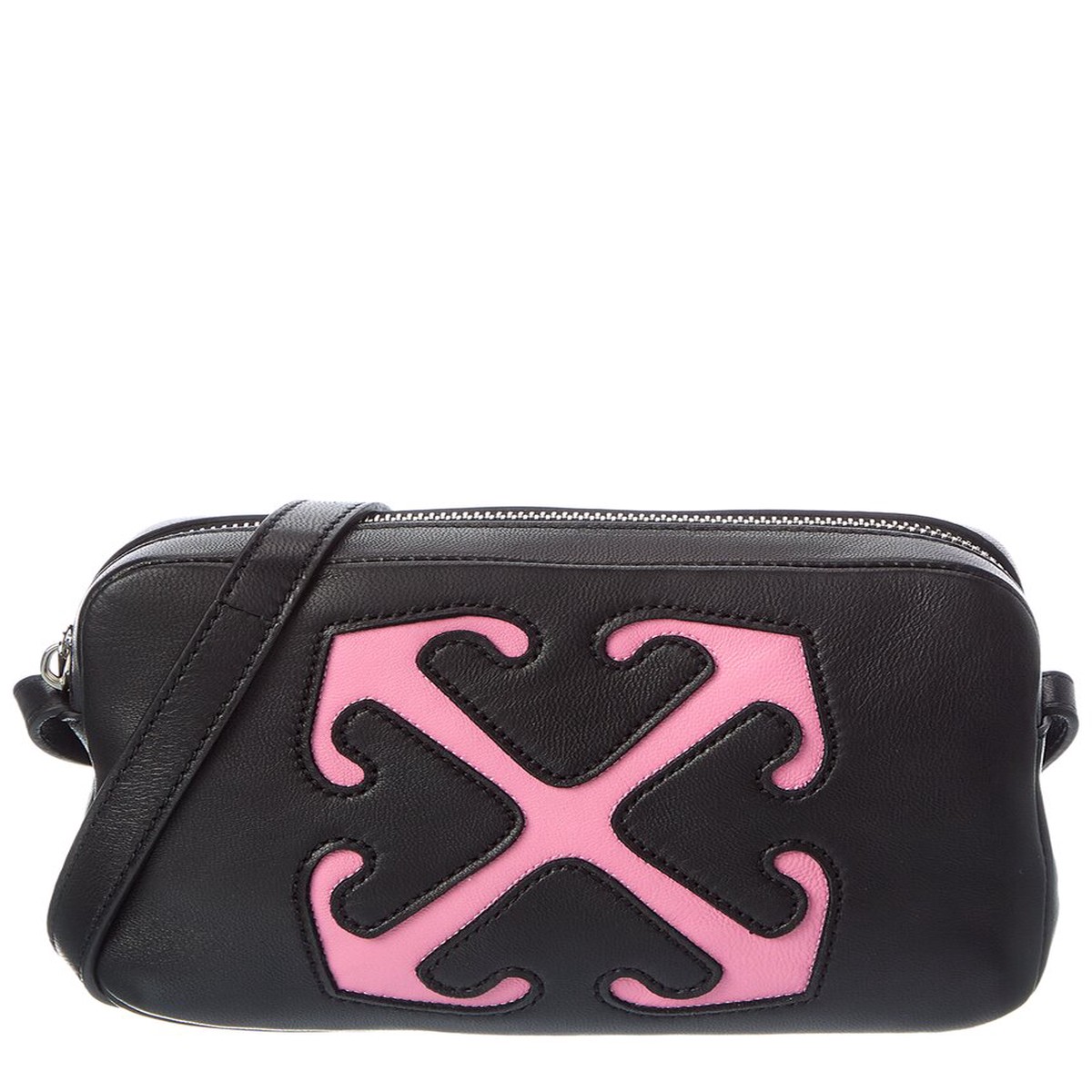 Off-White Metropolitan Leather Camera Bag