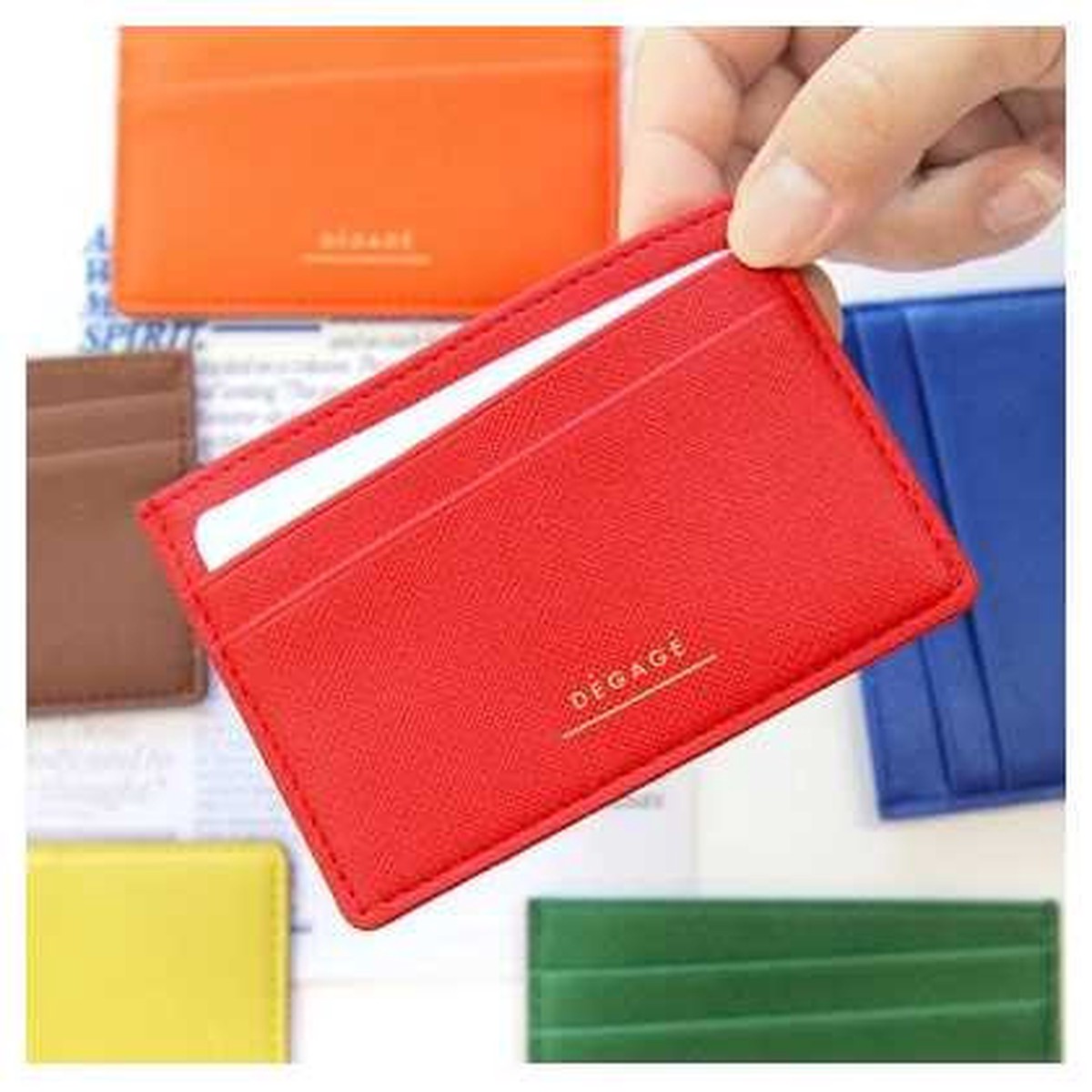 Gunmangzeung Stylish flat card case holder