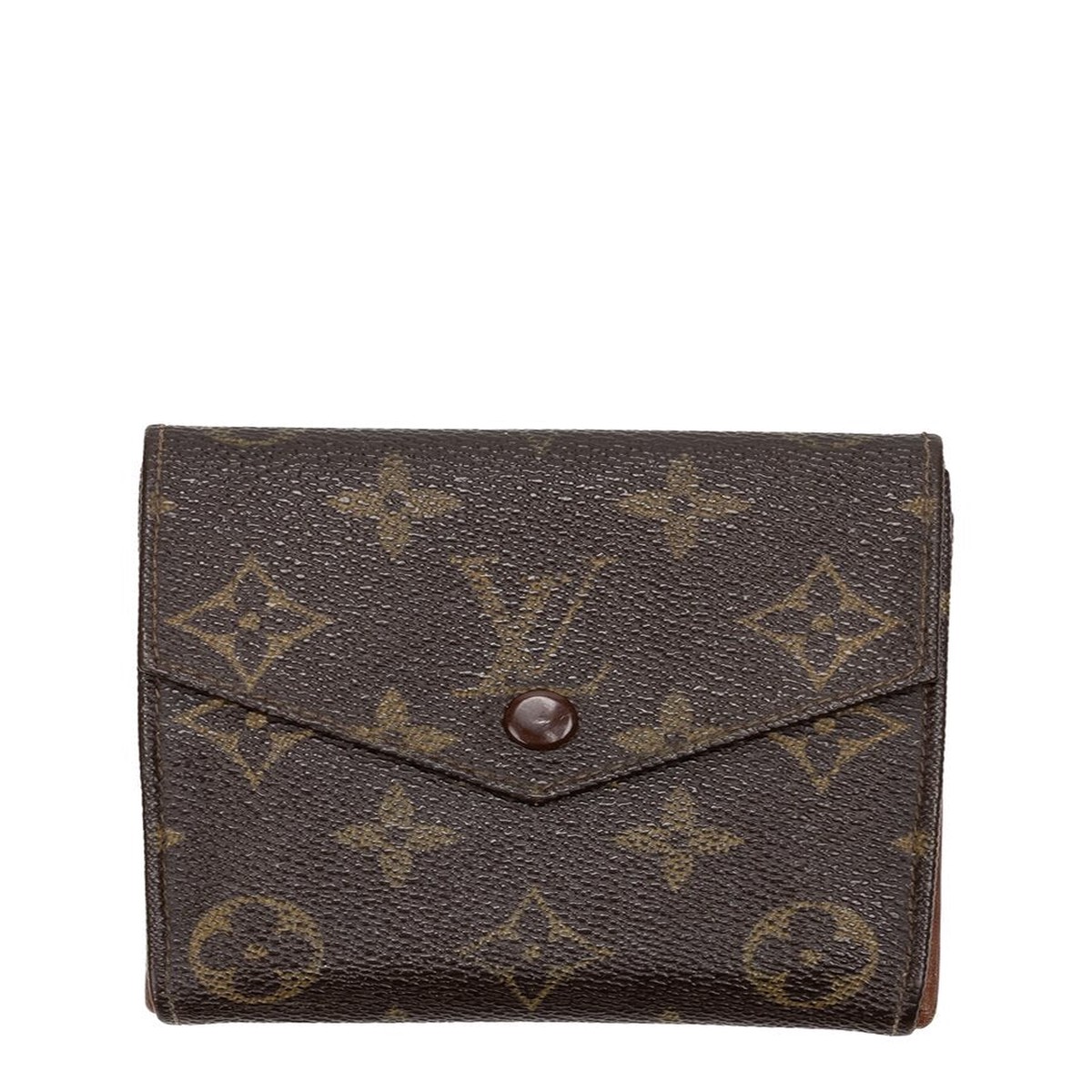 Louis Vuitton Brown Monogram Canvas Vintage Elise (Authentic Pre-Loved)