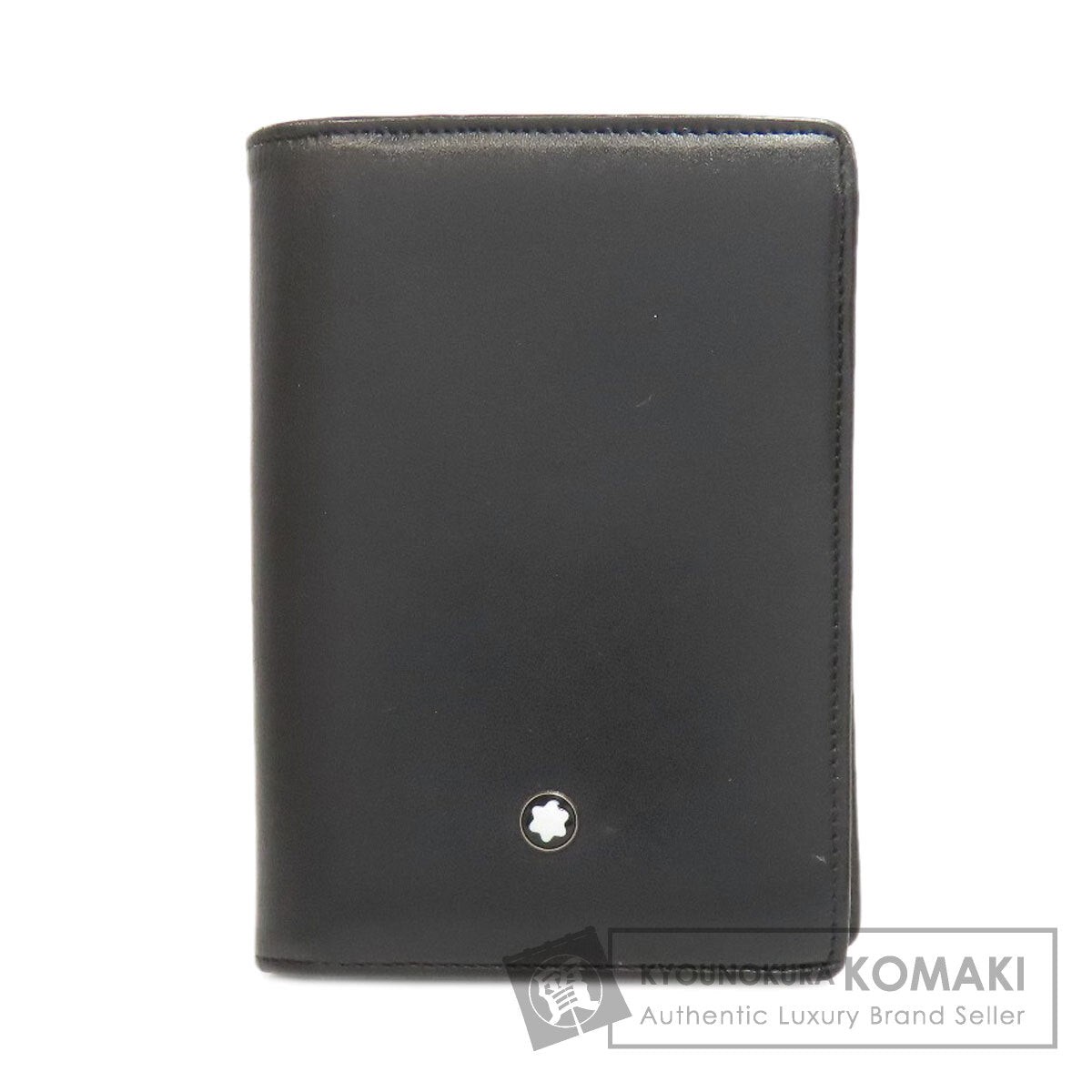 MONTBLANC name card holder Card Case Leather Ladies [Used]