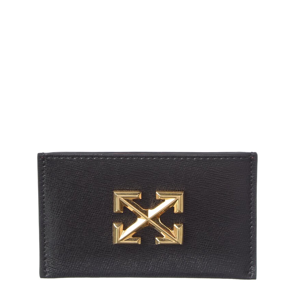 Off-White Jitney Simple Leather Card Holder