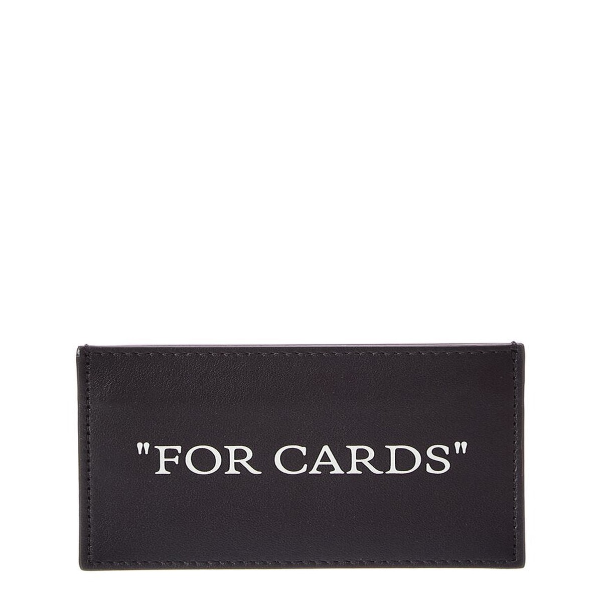 Off-White Quote Bookish Card Case