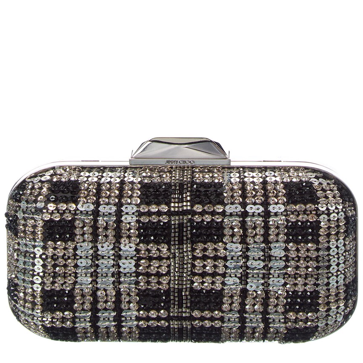 Jimmy Choo Micro Cloud Satin Clutch