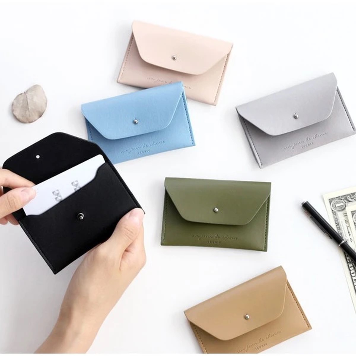 Un jour de chance slim card case holder