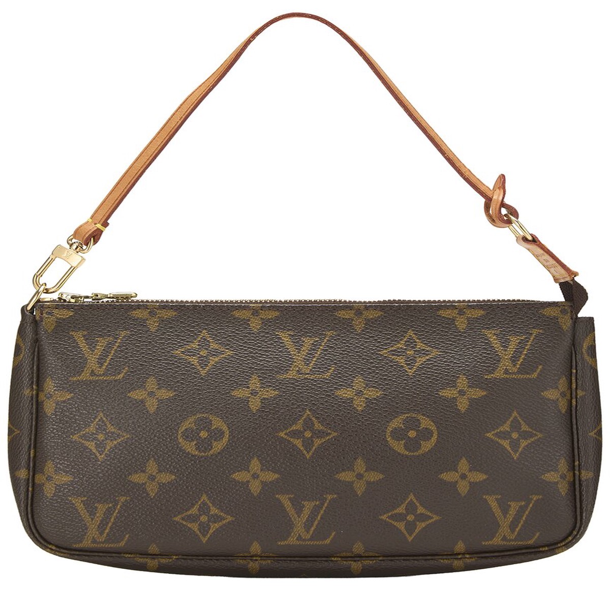 Louis Vuitton Brown Monogram Canvas Pochette Accessoires (Authentic Pre-Loved)