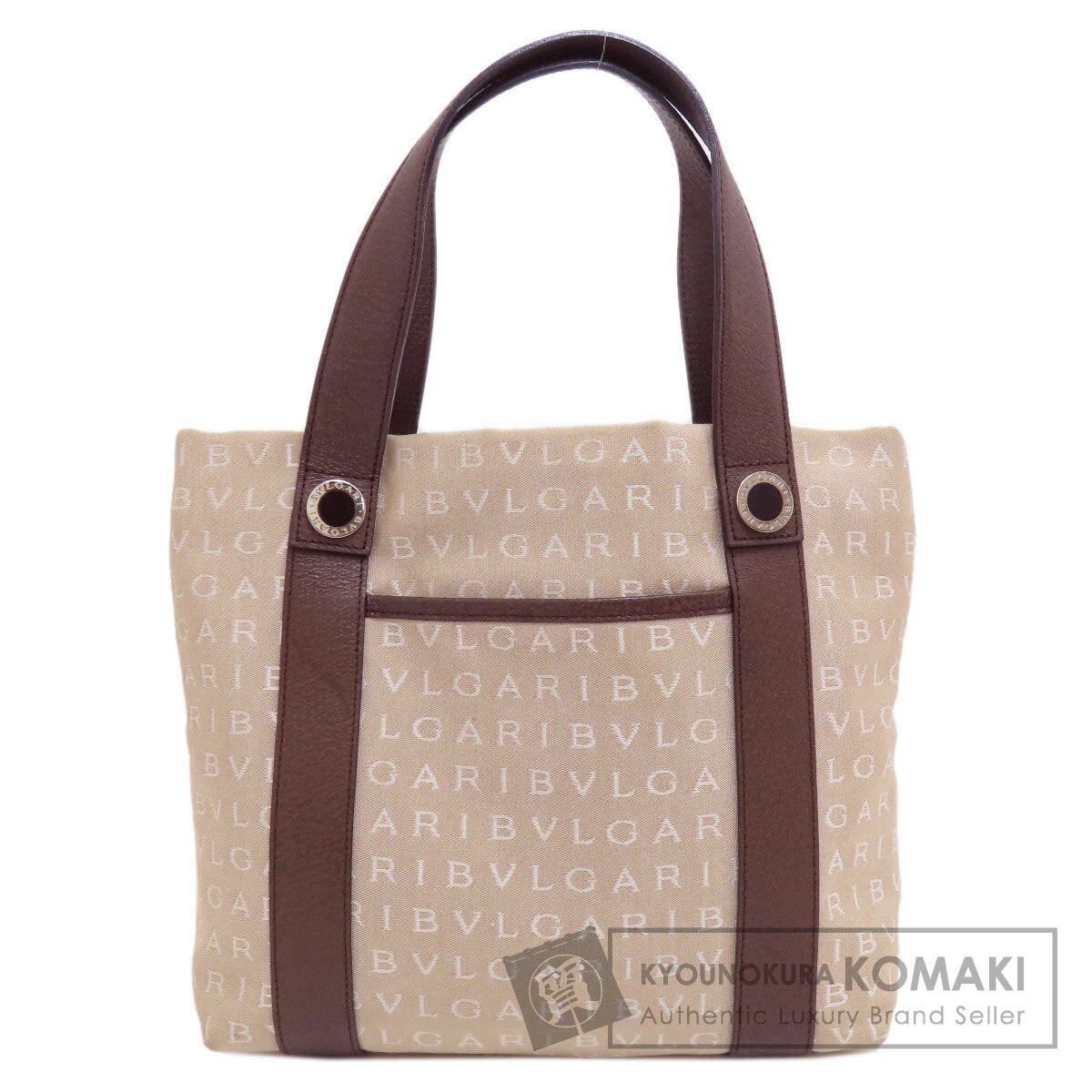 BVLGARI Handbag Logo mania Canvas Ladies
